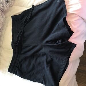 Danskin Shorts Drawstring SzM Black NWOT Tee Shirt Fabric